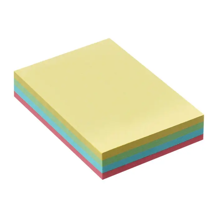 Блок с липким краем, 51×38 мм, 100 листов, 4 цвета, пастель Блок с липким краем, 51×38 мм, 100 листов, 4 цвета, пастель