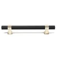 Ручка-скоба CAPPIO PK117, м/о 128 мм, цвет черный