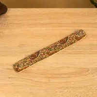 Подставка под благовония &laquo;Турецкие огурцы&raquo;, 26&times;4 см, манговое дерево