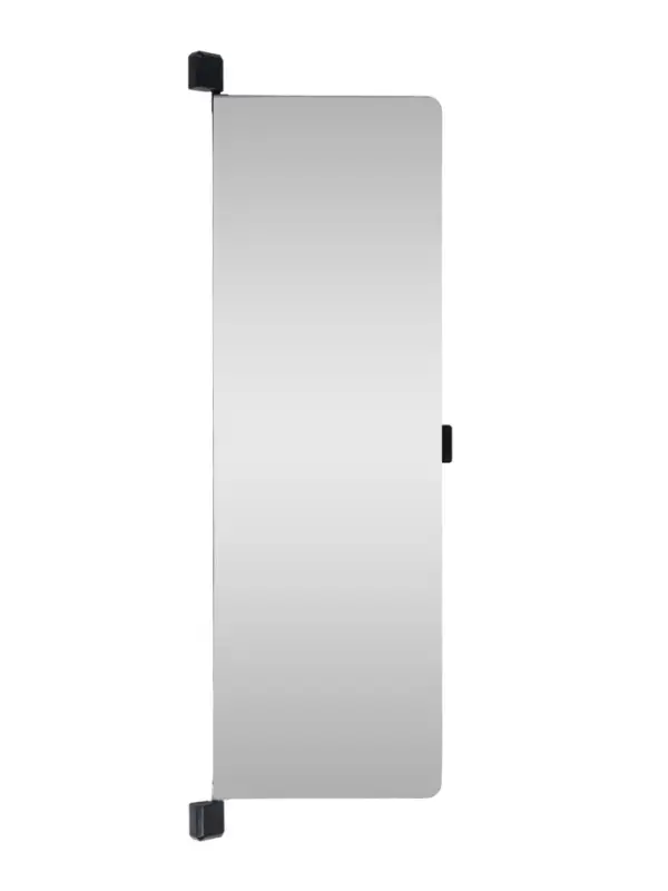 Зеркало интерьерное поворотное &laquo;Клик Мебель&raquo;, на дверцу, на стену, 90&times;30 см, цвет чёрный