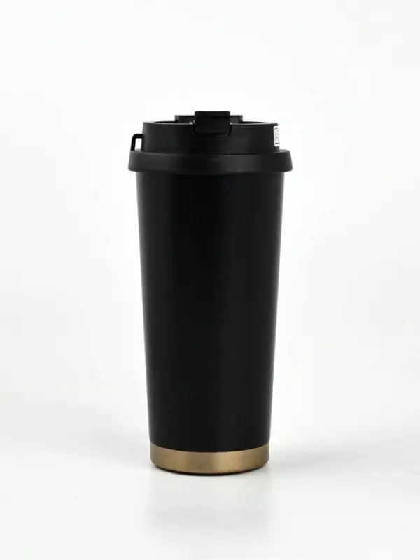 Термостакан с веревочкой Термостакан с веревочкой "Список дел" черная, 500мл