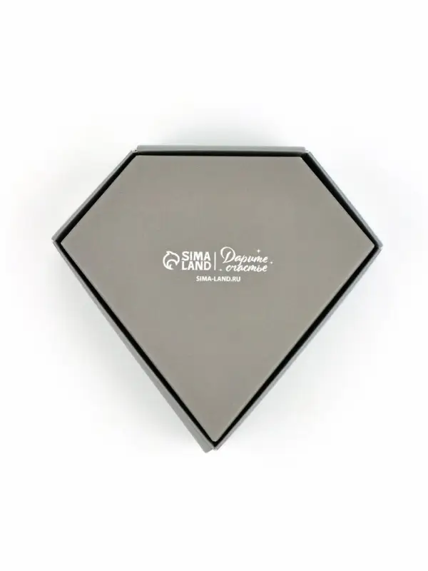 Коробка подарочная под бижутерию «Серая, тиснение», 10 х 9 х 3.5 см Коробка подарочная под бижутерию «Серая, тиснение», 10 х 9 х 3.5 см