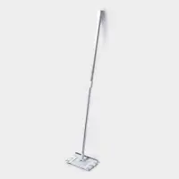 Щётка для окон, телескопическая алюминиевая ручка 59(103) см, водосгон 20.5 см, насадка из микрофибры 20.5&times;12 см