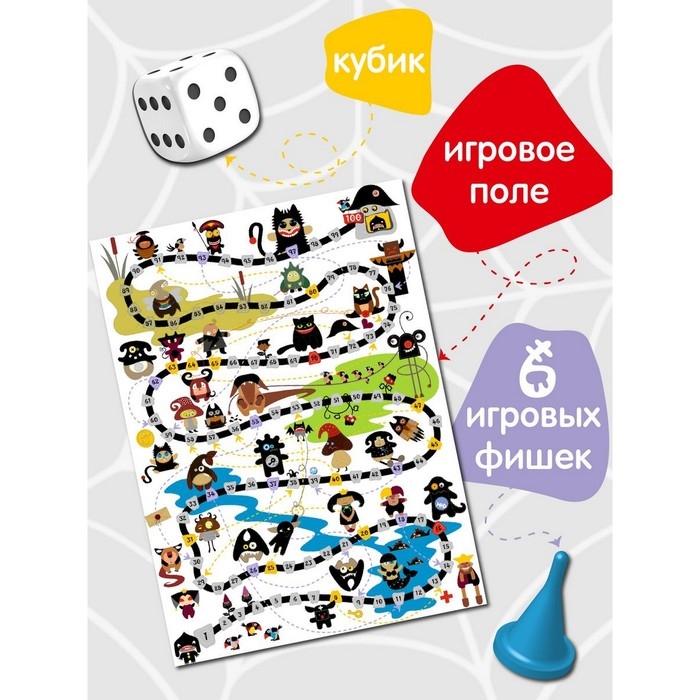 Настольная игра «Приключения монстрика» Настольная игра «Приключения монстрика»
