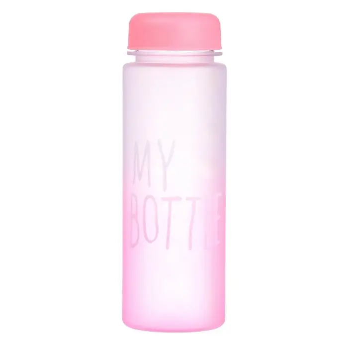 Бутылка для воды My bottle, 500 мл, 19.5&times;6 см, спортивная, розовая