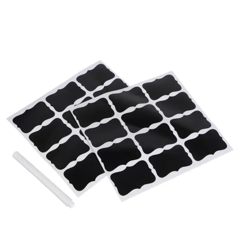 Наклейки на банки для специй и заготовок тм VETTA, ПВХ, полипропилен, 24шт + маркер