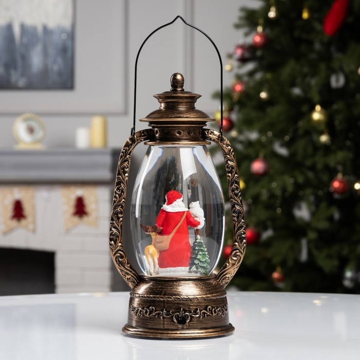 Фигура светодиодная «Дед Мороз» 26 х14 х 12 см, от бат. батарейки ААx3 (не в комплекте), USB, свечение тёплое белое Фигура светодиодная «Дед Мороз» 26 х14 х 12 см, от бат. батарейки ААx3 (не в комплекте), USB, свечение тёплое белое