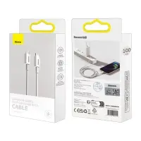 Кабель Type-C на Lightning 1m 20W Cable Baseus белый CATLYS-A02