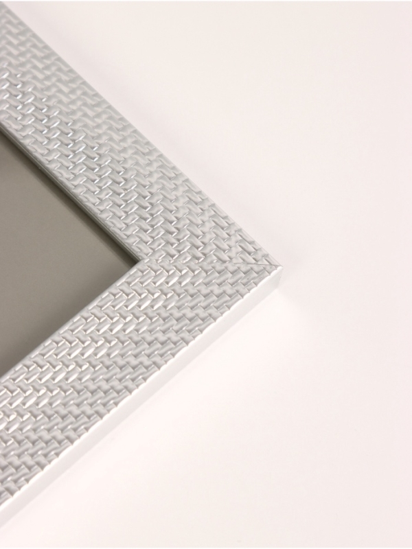 Фоторамка пластик "Lucy" 15х20 см, серебро