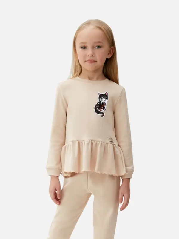 Термоаппликация «Кошка», 9.7×4.5 см, серая Термоаппликация «Кошка», 9.7×4.5 см, серая