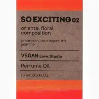Парфюмерное масло женское VEGAN.Love.Studio So Exciting 02, 15 мл (по мотивам Molecules Escentric 02 (Escentric Molecules)