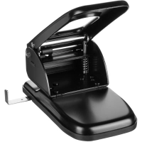 Дырокол Kw-Trio Heavy Duty 967 макс.70лист. металл черный отв.:2 с линейкой