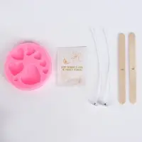 Свеча своими руками. Создание свечей с формовыми элементами, набор для творчества