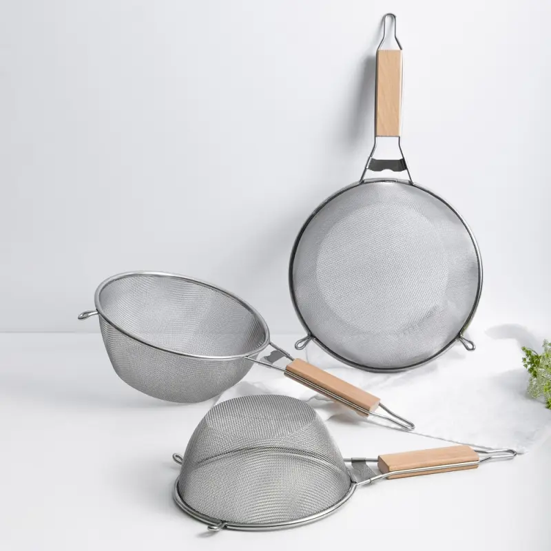 VETTA Ретро Сито с ободом и ручкой 21см, нерж.сталь