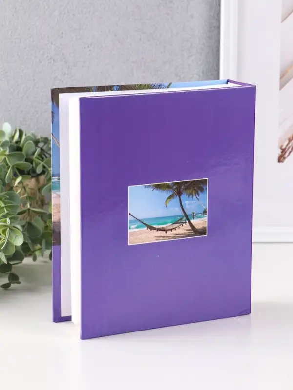 Фотоальбом 200 фото 10X15см, "Пляж", ПП карм.