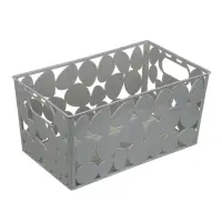 Корзинка для хранения тм VETTA, пластик, 25,5x15x12,5см, 2 цвета