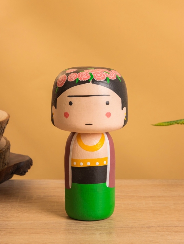 Деревянная кукла кокеши «Фрида», 8×7.5×16 см Деревянная кукла кокеши «Фрида», 8×7.5×16 см