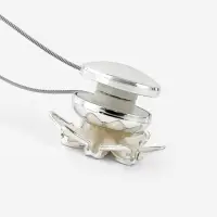 Подхват для штор, на тросе, пара, d=6 см, белый
