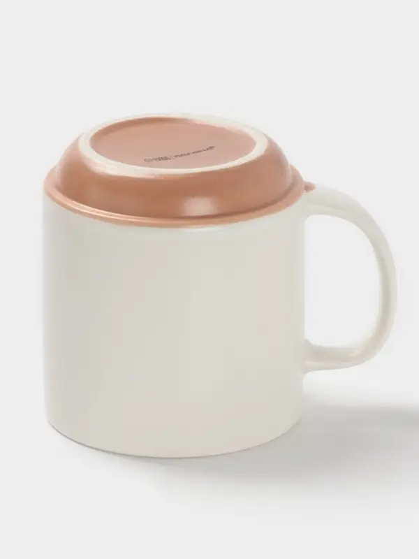 Кружка Доляна Best friend, фарфор, 420 мл, 12&times;9&times;10 см, фарфор, белая