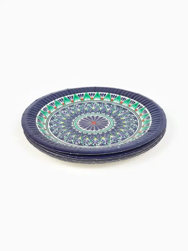 МП Набор бумажной посуды МП Набор бумажной посуды "Узбекский", 12 персон