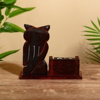 Календарь настольный «Сова», 15×6×12 +/- 1.5 см, дерево
