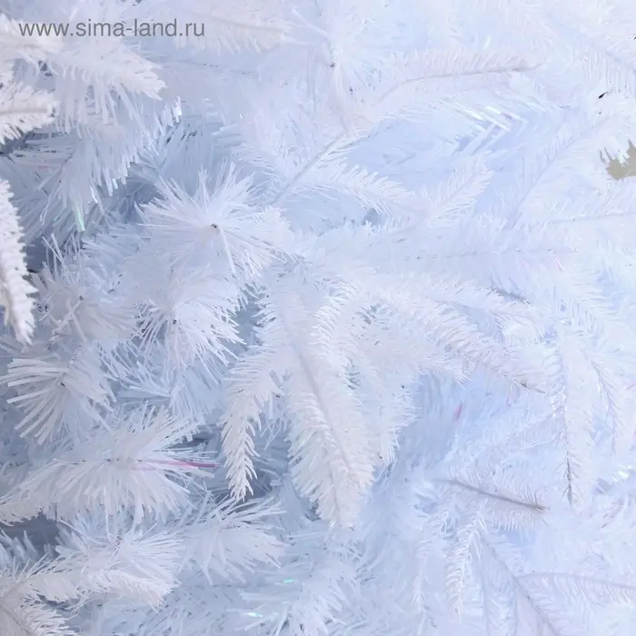 Искусственная ёлка белая &laquo;Зимнее волшебство. Элит&raquo;, 210 см, d нижнего яруса 143 см, 1356 веток, отгибаются