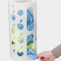 Корзина для пакетов Darel plastic &laquo;Яблоко&raquo;, пластик, 16&times;13.5&times;37.5 см, МИКС