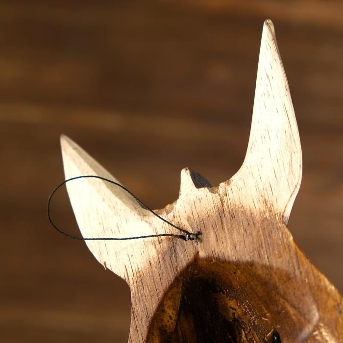 Маска дерево Маска дерево "Зебра" 30х10,5х5 см