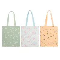 VETTA Сумка двухсторонняя с рисунком цветов и листьев, 34х40 см