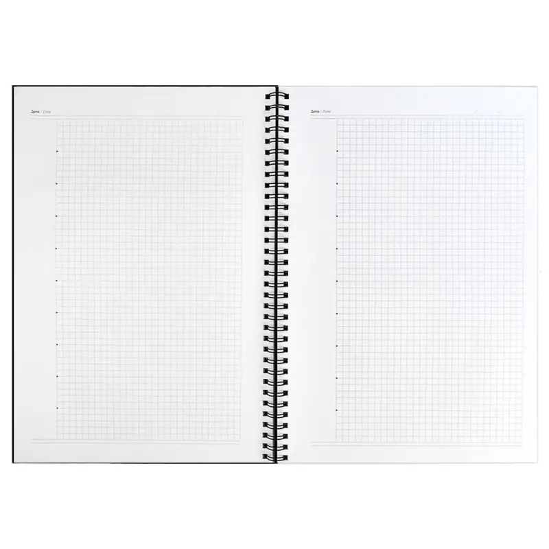 Ежедневник Notera Maxi, недатированный, черный