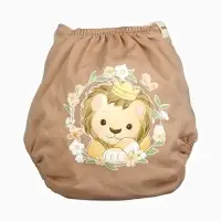 Многоразовый подгузник Крошка Я &laquo;Львенок&raquo;, 3-15 кг, коричневый
