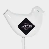 Бокал для коктейля Magistro &laquo;Синичка&raquo;, 100 мл, 7&times;20 см, стекло, прозрачный