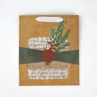 Набор пакетов крафтовых «Новогоднее поздравление» Набор пакетов крафтовых «Новогоднее поздравление»