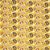 Бумага упаковочная глянцевая &laquo;Пёсики&raquo;, 70&times;100 см, 1 лист
