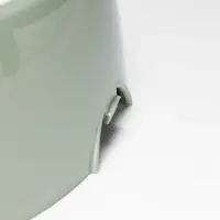 Лего-миска для животных &laquo;Фокси&raquo;, 300 мл, с наклоном, пластик, цвет фисташковый