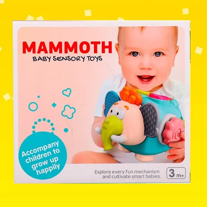 Развивающая игрушка &laquo;Слоник&raquo;, звуки погремушки