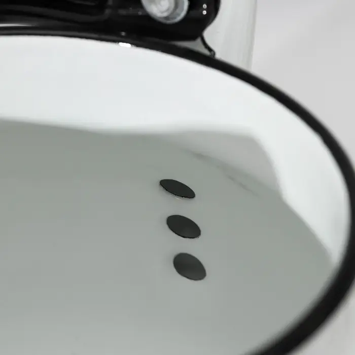 Чайник, 3 л, эмалированная сталь, рисунок МИКС, белый