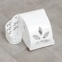 Держатель для туалетной бумаги и освежителя воздуха Альтернатива, пластик, 17.5&times;13&times;11.5 см, МИКС