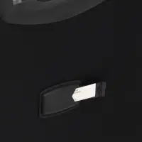 Чемодан на колёсах TEXTURA, кодовый замок, с увеличением, 47&times;30&times;78 см, 28", чёрный