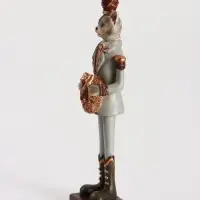 Фигурка &laquo;Кот с венком&raquo;, 5&times;4&times;20.5 см