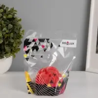 Фигурка световая RISALUX &laquo;Роза&raquo;, LED-ночник, 2 Вт, LR44, красный, 6.6&times;6.6&times;4 см