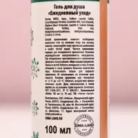 Гель для душа &laquo;С Новым Годом!&raquo;, 100 мл, аромат ягодного пирога, Чистое счастье