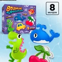 Набор для опытов &laquo;Водные фигурки&raquo;, 8 молдов, 6 цветов