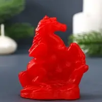 Свеча декоративная &laquo;Лошадка-Пегас&raquo; 3.5&times;6.5&times;8 см, красный