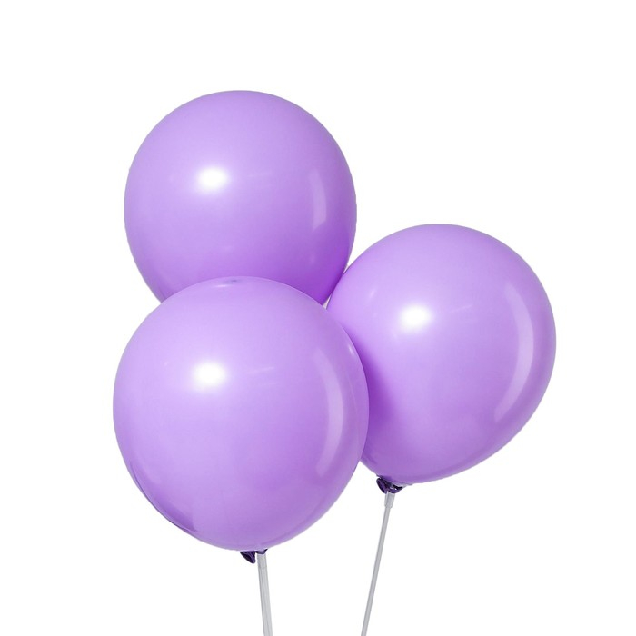 Шар латексный 12" &laquo;Макарун&raquo;, набор 100 шт., цвет сиреневый