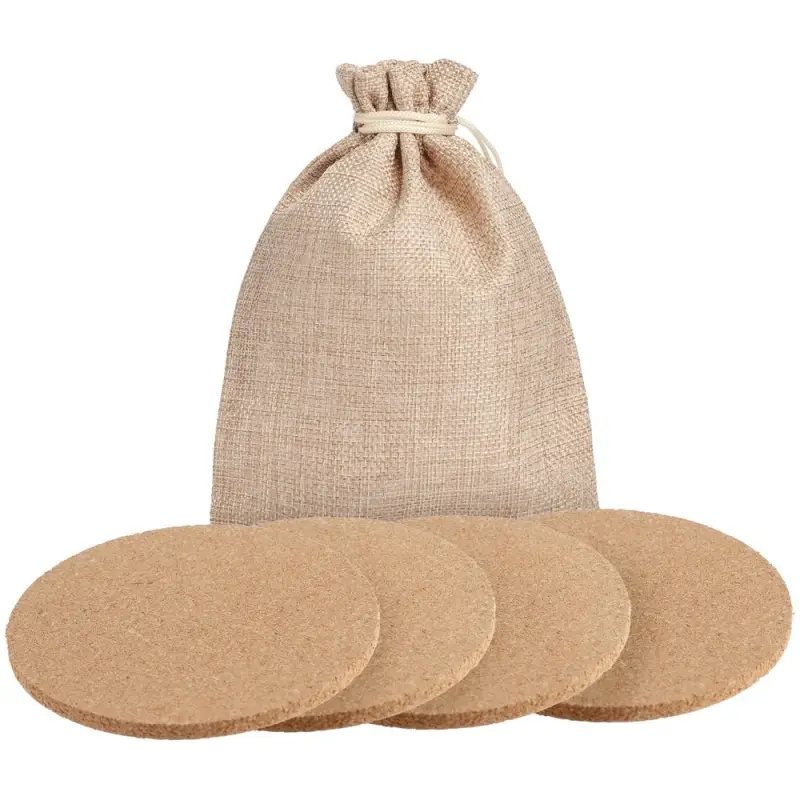 Набор из 4 костеров Suberic, круг Набор из 4 костеров Suberic, круг