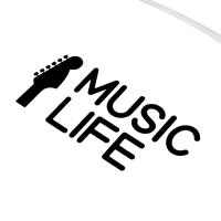 Пластик для барабана Music Life 14 дюймов, белый