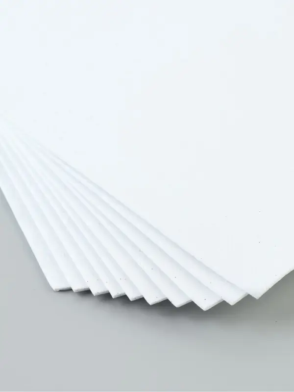 Фоамиран глиттерный Magic 4 Hobby 2 мм, белый, 20&times;30 см