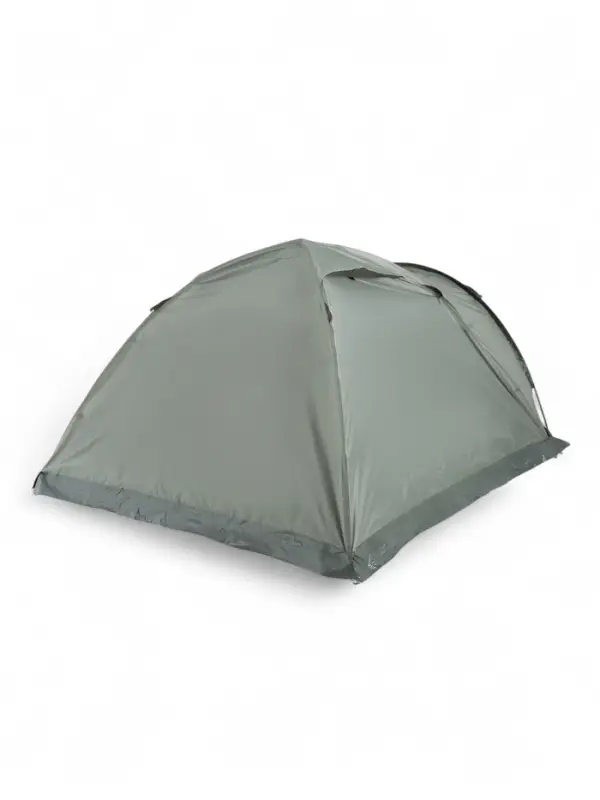 Палатка туристическая 3-местная maclay khibin 3, 310×210×140 см, трекинговая, двухслойная, с тамбуром, зелёная