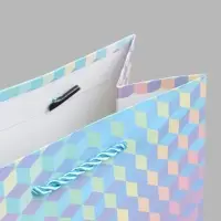Пакет подарочный ламинированный "Лабиринт", S 18 x 23 х 10 см